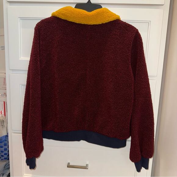 J.O.A. Multi Contrast Teddybear Jacket Medium - Picture 4 of 7